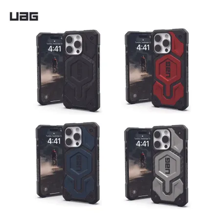 UAG MagSafe iPhone 16 Pro 6.3吋 五層防護軍規防摔磁吸式頂級版耐衝擊保護殼✿80D024